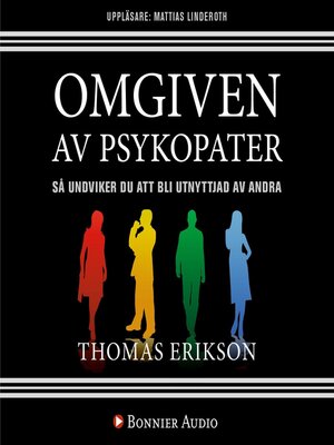 cover image of Omgiven av psykopater
